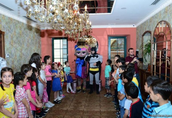 Bakıda valideyn himayəsindən məhrum olmuş uşaqlar üçün tədbir keçirilib (FOTO)