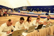 Bakıda akrobatika və idman gimnastikası üzrə Azərbaycan birinciliyi və Bakı çempionatı başlayıb (FOTO)