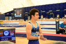 В Баку стартовали соревнования по спортивной и акробатической гимнастике (ФОТО) - Gallery Thumbnail