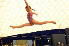 В Баку стартовали соревнования по спортивной и акробатической гимнастике (ФОТО) - Gallery Thumbnail