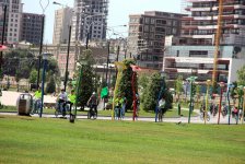 В Баку отметили Всемирный день велосипеда (ФОТО) - Gallery Thumbnail