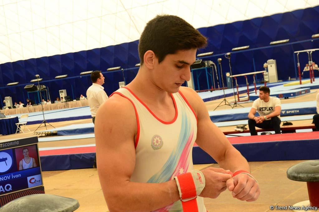 В Баку стартовали соревнования по спортивной и акробатической гимнастике (ФОТО) - Gallery Image