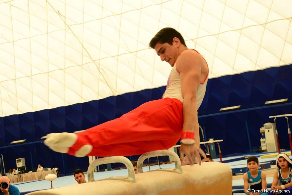 В Баку стартовали соревнования по спортивной и акробатической гимнастике (ФОТО) - Gallery Image