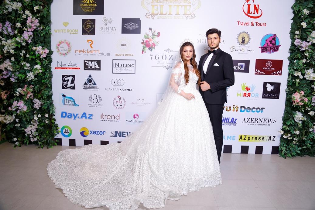 В Баку прошло шоу свадебных и вечерних платьев "Семь красавиц" (ФОТО)