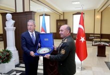 В Нахчыване прошла встреча глав минобороны Азербайджана и Турции (ФОТО/ВИДЕО)