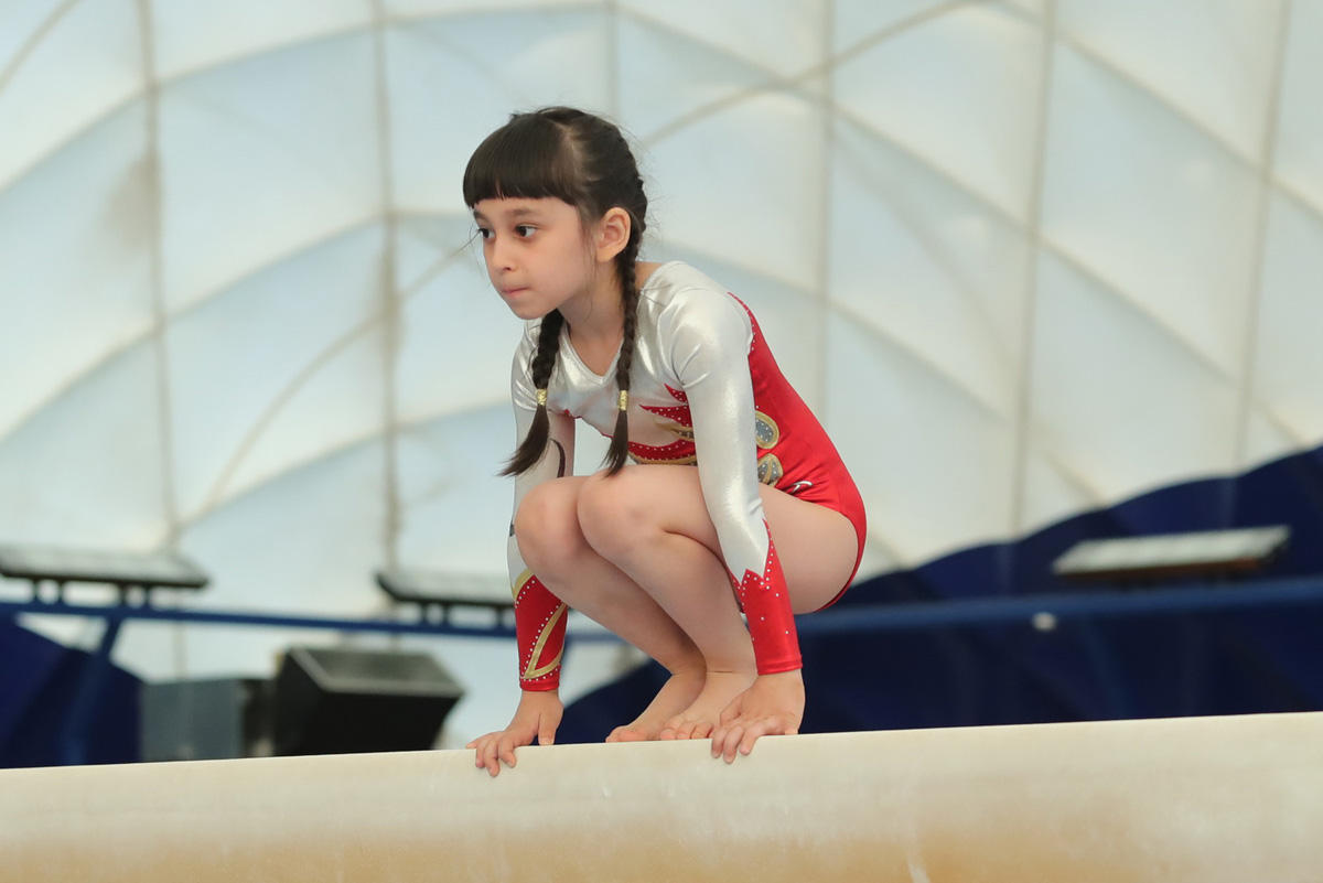 Second day of championships in acrobatic and artistic gymnastics kicks off in Baku (PHOTO)