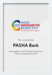 Pasha Bank в списке «Самых инновационных банков в сфере МСБ в странах СНГ и Кавказа» - Gallery Thumbnail