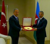 В Габале состоялась встреча министров обороны Азербайджана и Турции (ФОТО) - Gallery Thumbnail