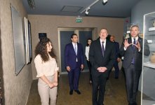 Президент Ильхам Алиев и Первая леди Мехрибан Алиева приняли участие в открытии заповедника «Янардаг» после капитальной реконструкции (ФОТО)