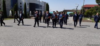 В Габале проходит трехсторонняя встреча министров обороны Азербайджана, Турции и Грузии (ФОТО)