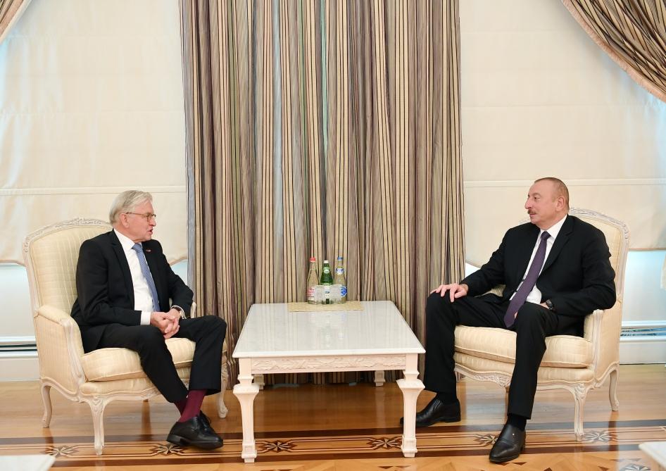 Azerbaijani President receives chairman of Dutch-Azerbaijan Friendship Group