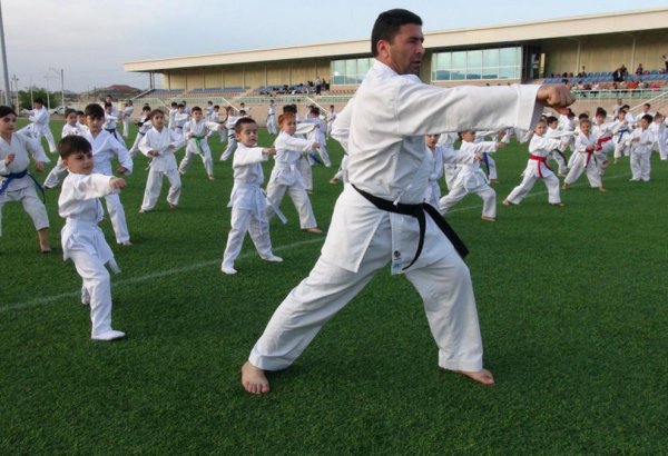 15 İyun Milli Qurtuluş gününə həsr olunmuş karate yarışı keçirilib (FOTO)
