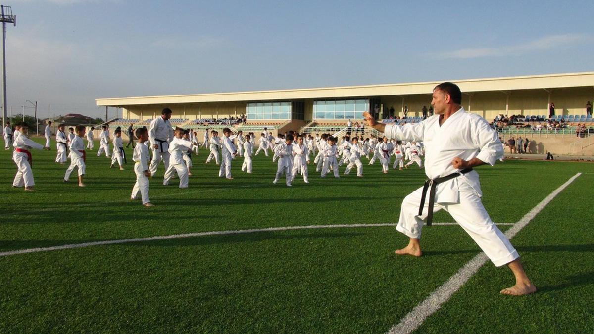 15 İyun Milli Qurtuluş gününə həsr olunmuş karate yarışı keçirilib (FOTO)