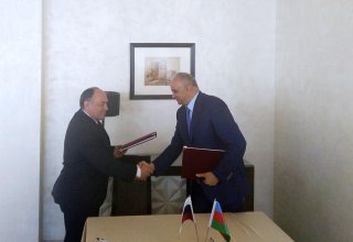 Азербайджан и Россия подписали протокол  по разделу водных ресурсов реки Самур (ФОТО)