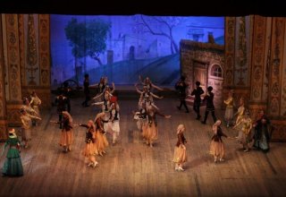 Opera və Balet Teatrında "Qız qalası" tamaşası nümayiş etdirilib (FOTO)