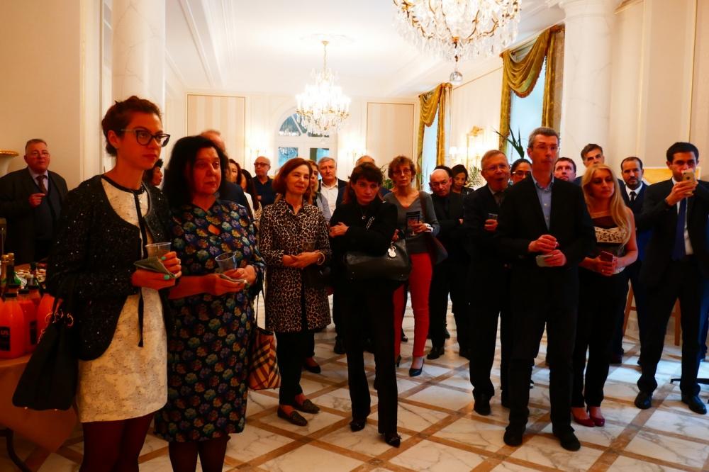 В Париже открылась выставка в честь Насими -  среди гостей потомки Шарля дэ Голля и Льва Толстого (ВИДЕО, ФОТО)