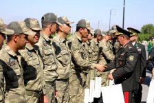 Azerbaijan holds farewell ceremony for Turkish servicemen after "Indestructible Brotherhood-2019" Exercises (PHOTO/VIDEO)