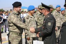 Azerbaijan holds farewell ceremony for Turkish servicemen after "Indestructible Brotherhood-2019" Exercises (PHOTO/VIDEO)