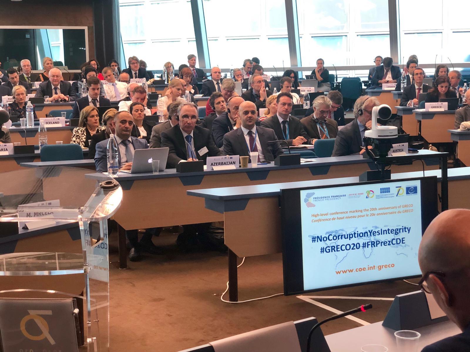На конференции в Страсбурге представлен доклад о судебно-правовых реформах в Азербайджане (ФОТО)