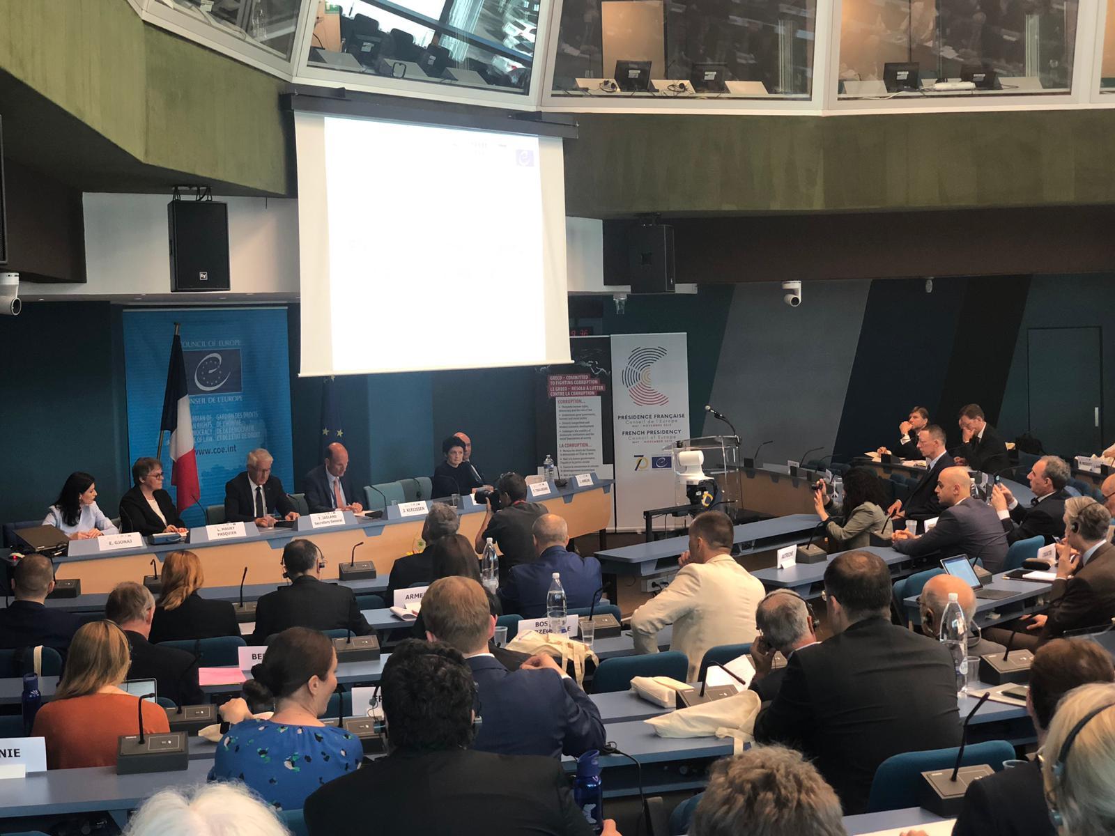 На конференции в Страсбурге представлен доклад о судебно-правовых реформах в Азербайджане (ФОТО)