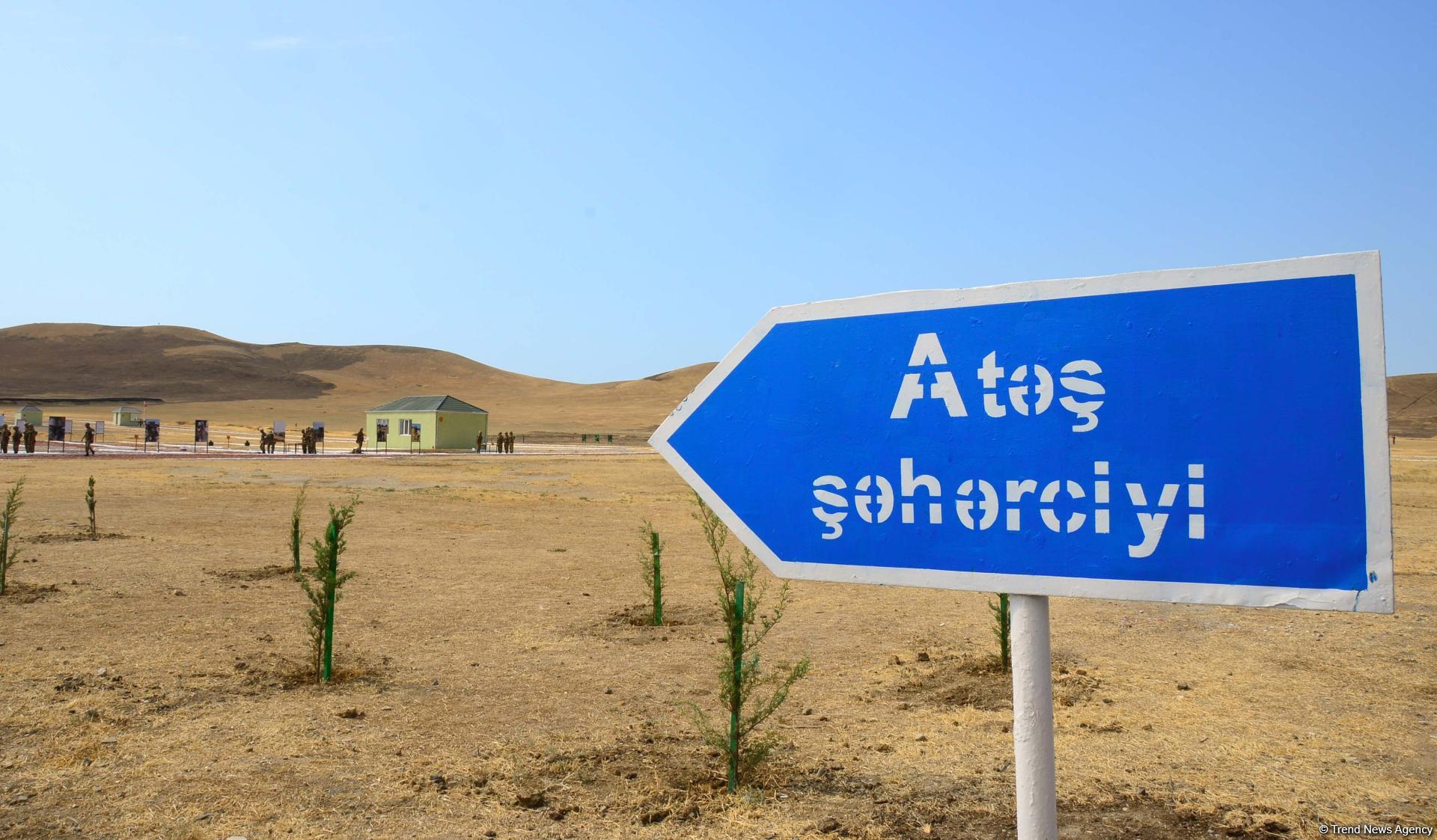 Один день на азербайджанском полигоне (ФОТО) - Gallery Image