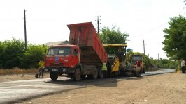 В Масаллинском районе завершается реконструкция дороги, которой пользуются 38 тыс. человек (ФОТО) - Gallery Thumbnail