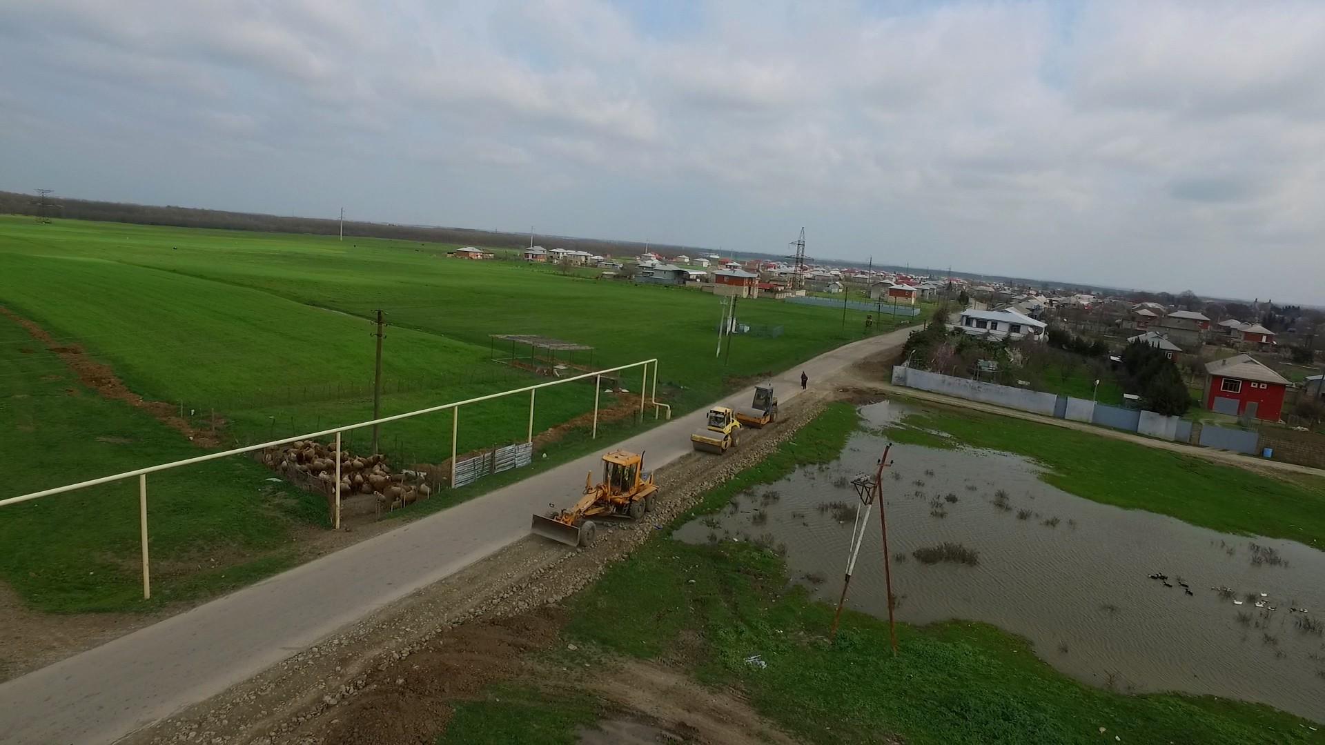В Масаллинском районе завершается реконструкция дороги, которой пользуются 38 тыс. человек (ФОТО) - Gallery Image