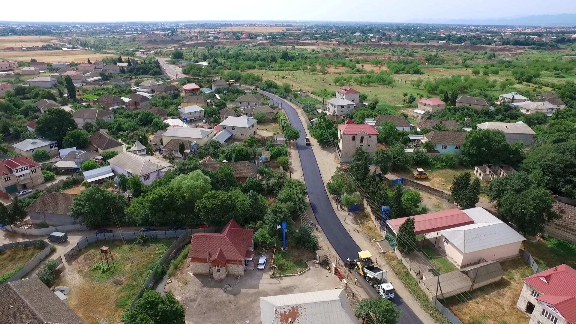 В Масаллинском районе завершается реконструкция дороги, которой пользуются 38 тыс. человек (ФОТО)