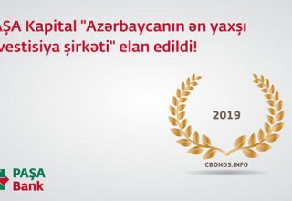 PASHA Capital признан «Лучшей инвестиционной компанией Азербайджана»