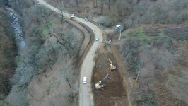 Продолжается реконструкция автодороги Лянкяран-Лерик (ФОТО) - Gallery Thumbnail