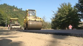 Продолжается реконструкция автодороги Лянкяран-Лерик (ФОТО)