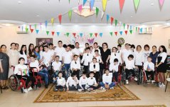 First Vice-President Mehriban Aliyeva visited social service center for children with physical disabilities (PHOTO)