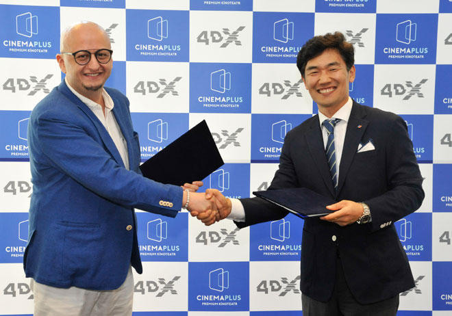 В Барселоне подписан контракт между CJ 4DPLEX и СinemaPlus по новой технологии 4DX