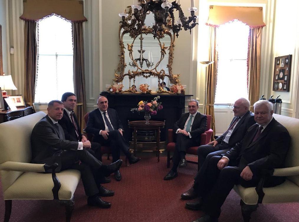 Azerbaijani, Armenian FMs meet in Washington