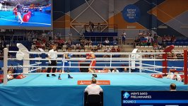 Азербайджанский боксер стартовал на Евроиграх с победы (ФОТО)