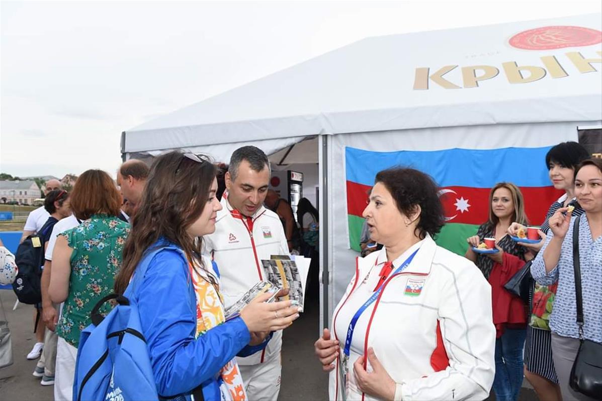 Minskdə 2-ci Avropa Oyunları çərçivəsində Azərbaycan Günü keçirilib (FOTO)