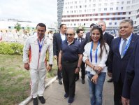 Вице-президент Фонда Гейдара Алиева Лейла Алиева встретилась с азербайджанскими спортсменами-участниками II Европейских игр (ФОТО)