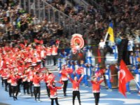 На стадионе "Динамо" в Минске прошел парад атлетов II Европейских игр (ФОТО) - Gallery Thumbnail