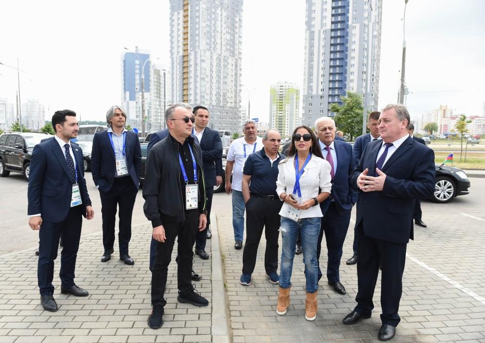 Heydar Aliyev Foundation VP Leyla Aliyeva meets with Azerbaijani athletes competing at 2nd European Games (PHOTO)