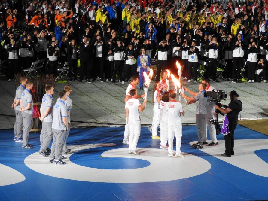 2nd European Games opening ceremony begins in Dinamo Stadium in Minsk (PHOTO)