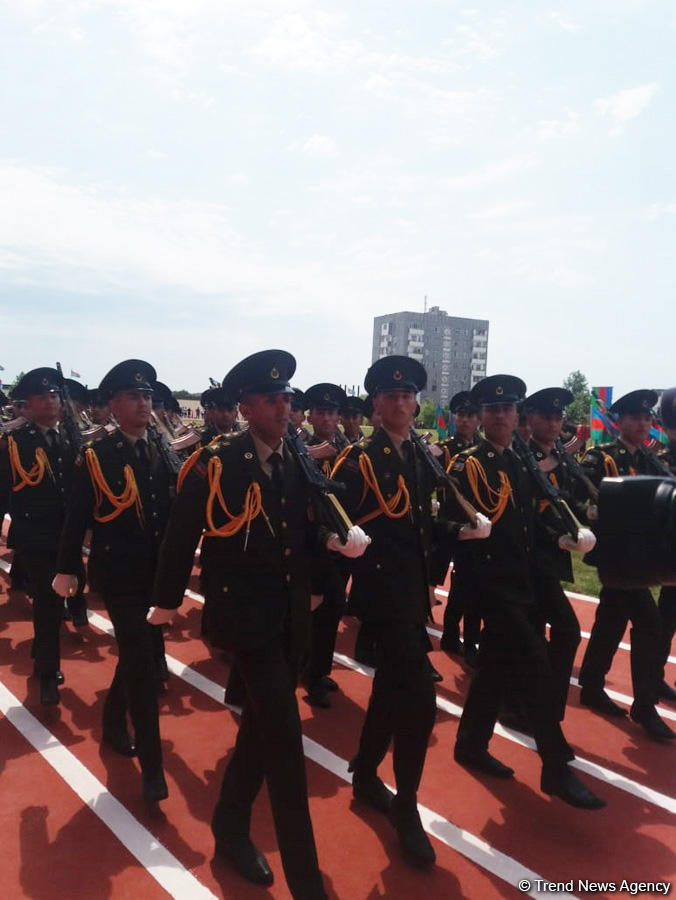 В Баку состоялся очередной выпуск курсантов Военной академии и Высшей военной школы им. Г. Алиева (ФОТО)