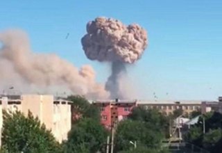 Взрыв произошел в Актау