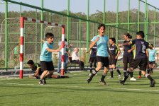 "Bəbirləri mühafizə edək!" düşərgəsi çərçivəsində futbol çempionatı təşkil edilib (FOTO)