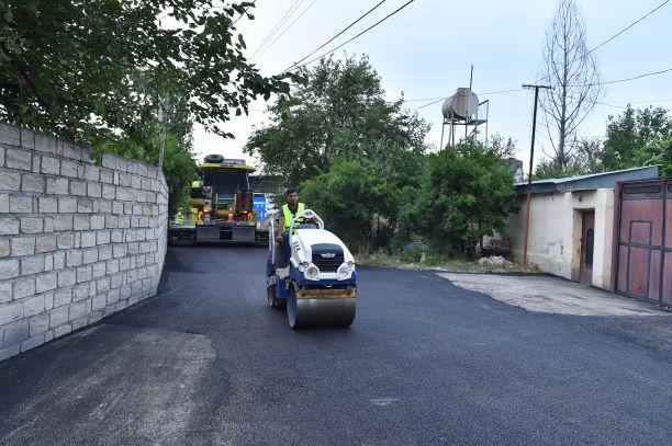 Ağdaş şəhərinin su təchizatı və kanalizasiya sistemləri yenilənir (FOTO)