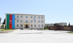 Azerbaijani President views conditions created at newly-reconstructed Military Lyceum named after Jamshid Nakhchivanski (PHOTO)