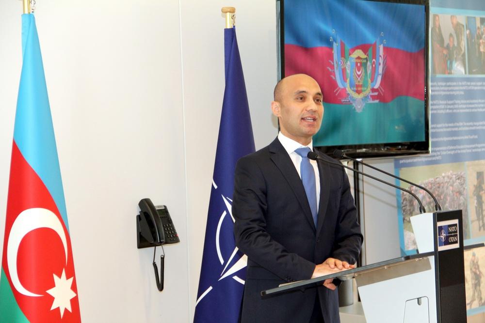 В штаб-квартире НАТО состоялось мероприятие, посвященное Дню ВС Азербайджана (ФОТО)