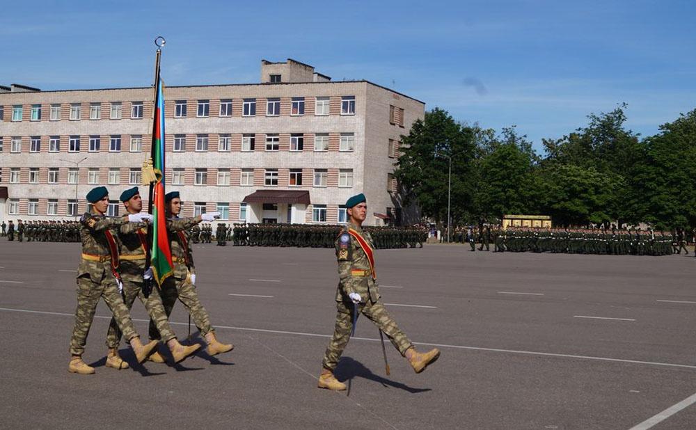 Azerbaijani servicemen to take part in military parade in Belarus (PHOTO)