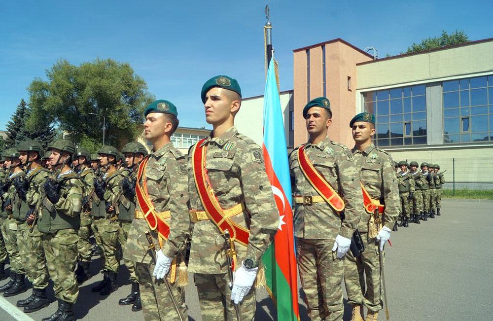 Azerbaijani servicemen to take part in military parade in Belarus (PHOTO)