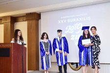 Состоялся XXV выпускной вечер Азербайджанского университета (ФОТО) - Gallery Thumbnail