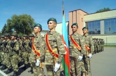 Азербайджанские военнослужащие примут участие в параде в Минске (ФОТО) - Gallery Thumbnail